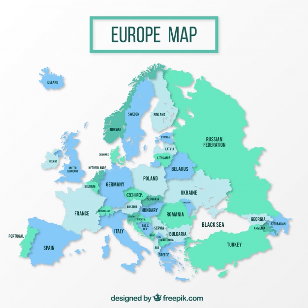 Road Map Europe Professional Free Download